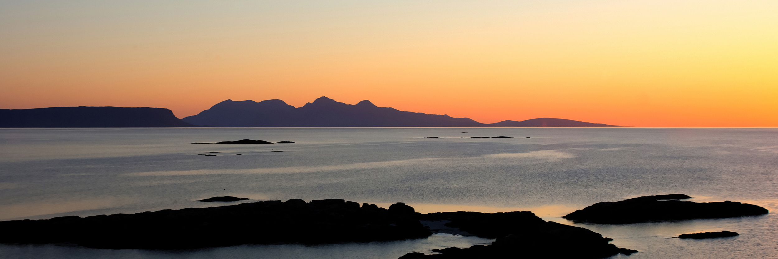 Rum and Eigg from Arisaig