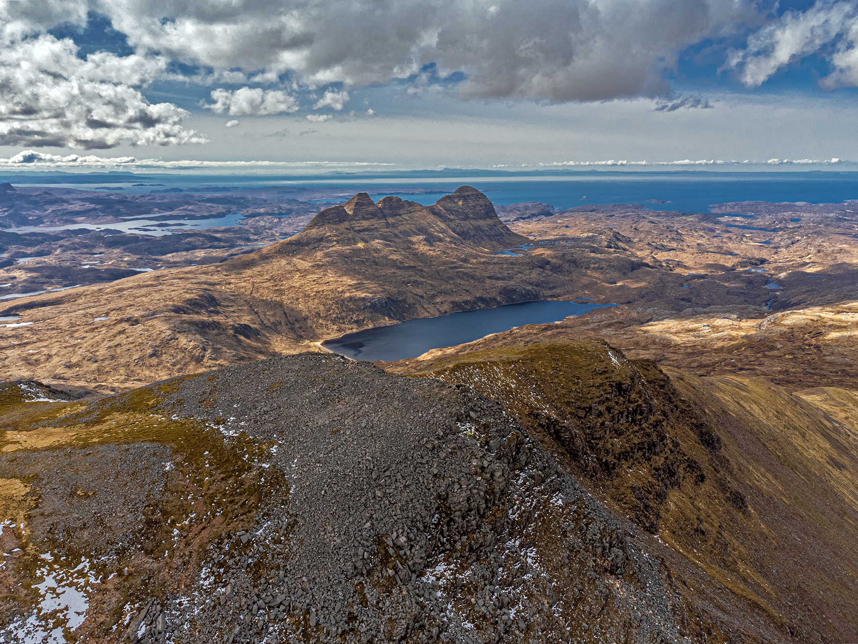 A different perspective on Suilven.