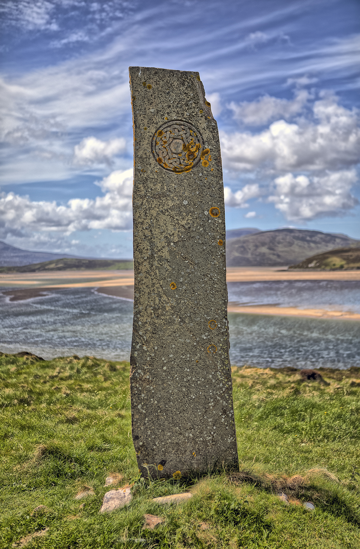 The Keoldale Standing Stone at Durness