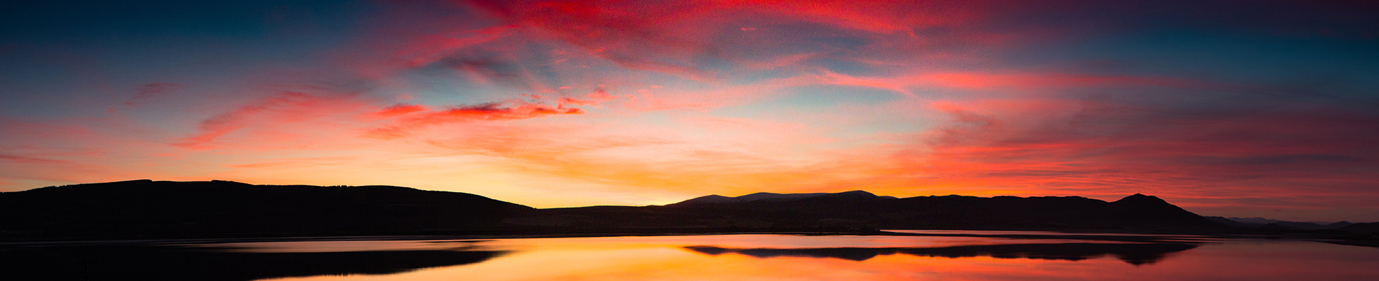 Sunset over the Dornoch Firth